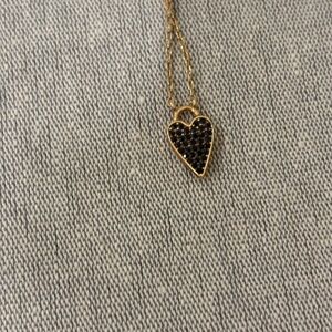 Stella & Dot Delicate Heart Necklace - Gold